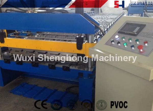 Longer Life Steel Roof Roll Forming Machine Automatic Metal Roof Forming Machine