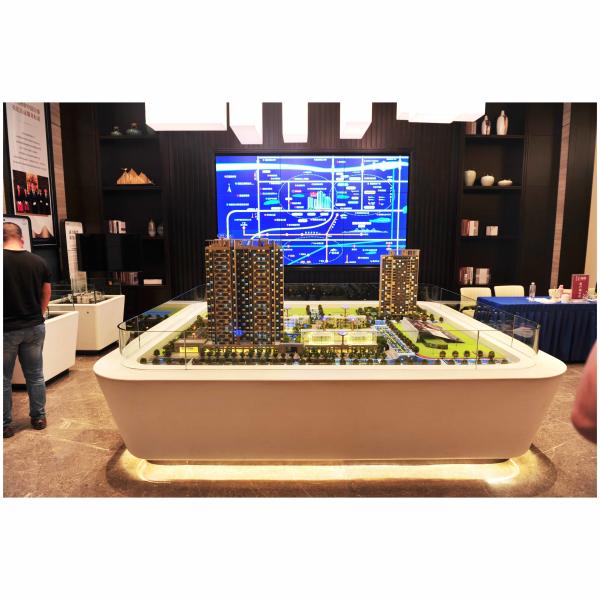 Modern Residential 1:100 Scale Model Complex Urban Model Architecture