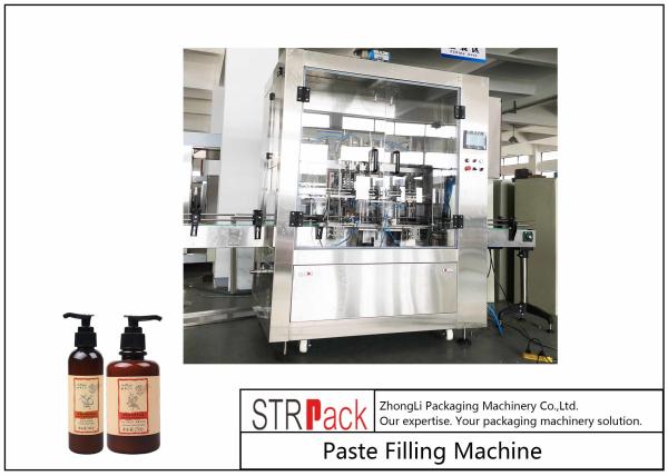 equipamento de enchimento da loção da precisão 500-2500ml alta com tanque de aço inoxidável