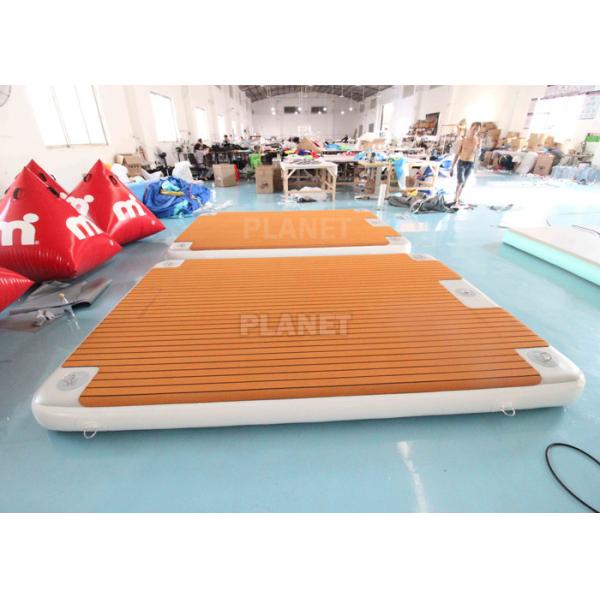 二重壁の生地のエヴァの膨脹可能な浮遊ボートのドック