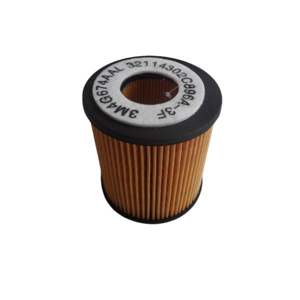 Paper Material Auto Parts Filter Oil Filter For Mazda OEM L32114302K