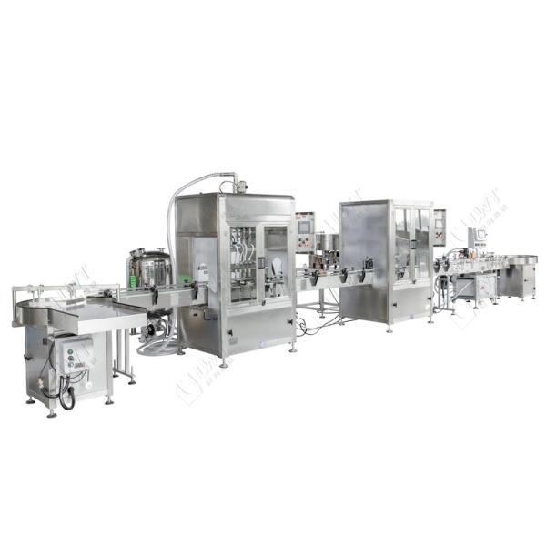 Aroma Bottle Filling Production Line 1000bottles/H Liquid Filling Machine
