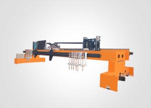 Automatic Plasma CNC Cutting Machine Gantry Type For SS Aluminum Copper Titanium