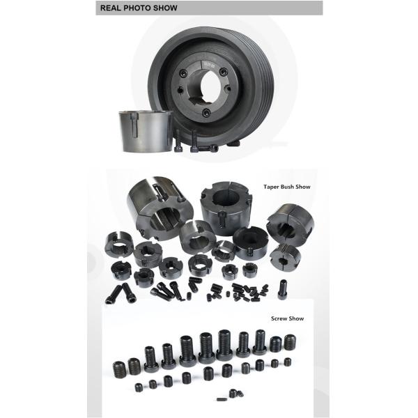 Изготовленный на заказ поли шкив Sheave разделения литого железа шкива ременной передачи v