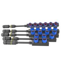 M15 2 broches 3 broches 4 broches 5 broches connecteur mâle femelle imperméable à l'eau F type prise de module
