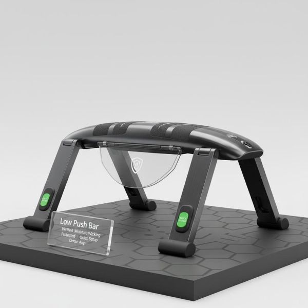 Low Push Bar Verified Moisture Wicking Protected Quick Setup Dense Anti Slip