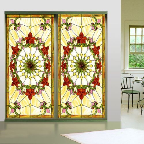 3mm-12mm Art Glass Decorative Interior Stained Glass Partitions And Doors