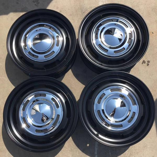 1.9 beadlock wheels Forged matte black wheels 20 5x120 wheels off road for SUV car