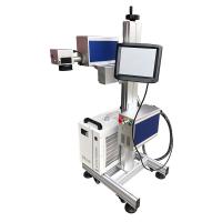 Portable Laser Wire Marking Machine Laser Coding Machine For Production Line With 30W 50W 100W