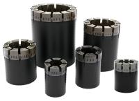 Exploration géologique Perçage de broches de diamants imprégnées pour l'extraction de roches dures