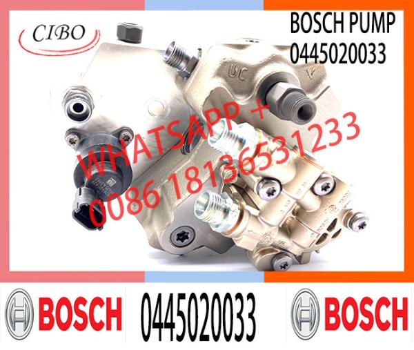 Authentic CR CP3 CP3S3 Pump Common Rail Fuel Injection Pump 0445020033 0 445 020 033