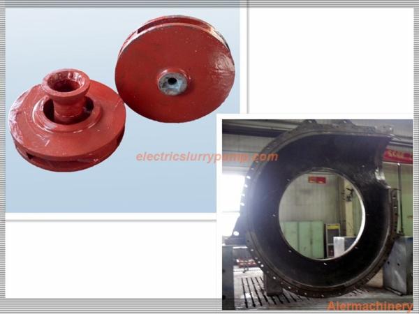 Centrifugal Submersible Sand Pump , Submersible Mud Pump Parts Anti Wear Material