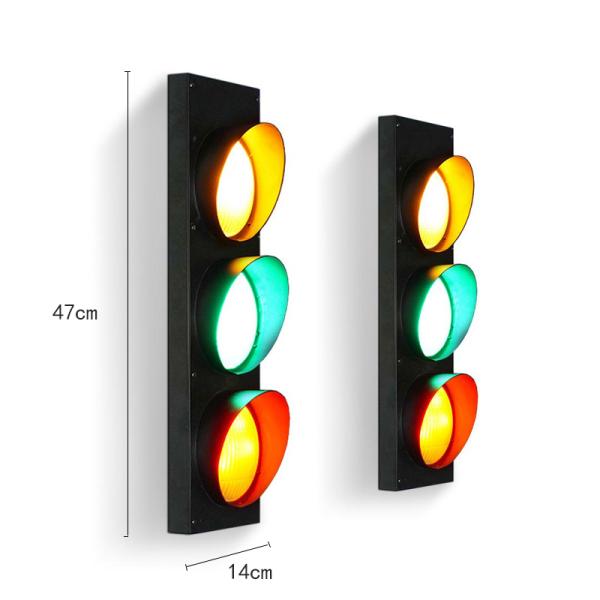 Industrial Vintage Wall Light Led Traffic Signal Wall Lamp  (WH-VR-76)