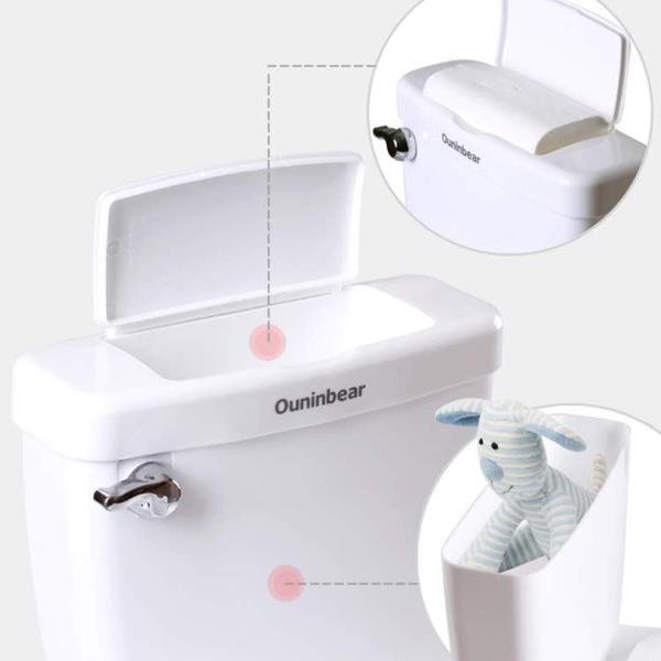 Foldable Baby Toilet Seat Potty Trainer in Pink/White/Blue EN-71 Certified Eco friendly