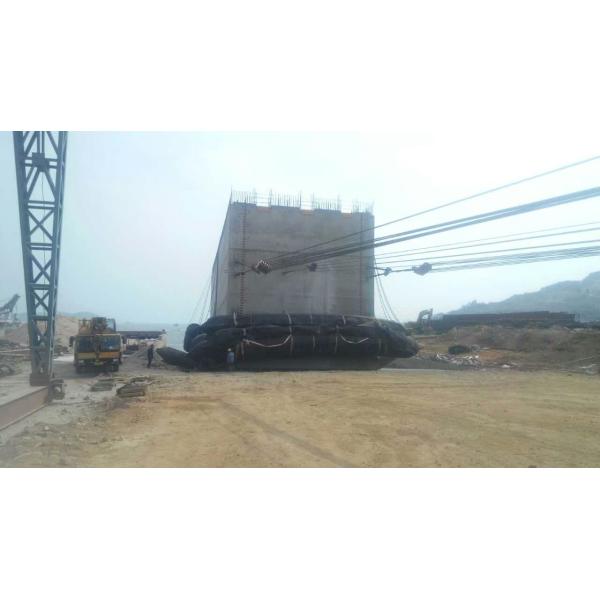 Customized Size Inflatable Ship Launching Airbags 1880D2 Cord Fabric Materials