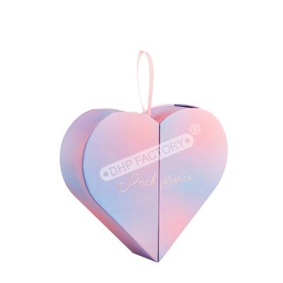 Beauty Makeup Subscription Luxury Cosmetic Packaging Boxes Heart Shape