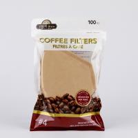 A madeira do Virgin reduz a polpa a pessoa 2-4 o gotejamento do café que de V60 filtra o saco personalizado de papel