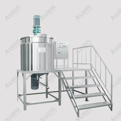 máquina de aço inoxidável do misturador do vácuo 304ss que enche a máquina de emulsão da carne