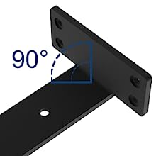 Нескладные стойки тяжеловесные литые железные полки скобки настенные установки