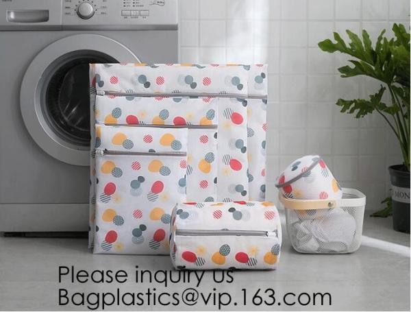 Travel Lingerie Wash Laundry Mesh Bags In Bulk,Mesh Drawstring Laundry Bag,Jumbo Foldable Zipper Mesh Wash Laundry Bag