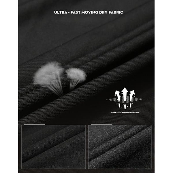 Cotton Polyester Training Fitness Gym Cloth Suit Men Running Wear