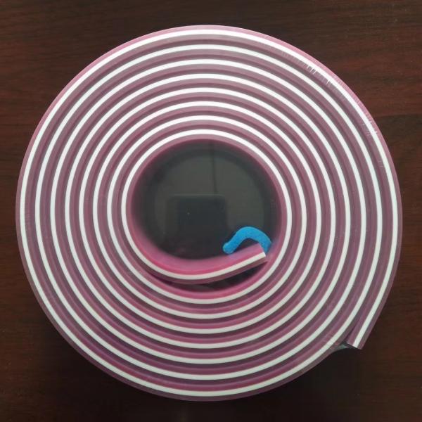 Flat Shape 50x9mm Squeeze Rubber For Screen Printing Hardness 55-95 Shore A