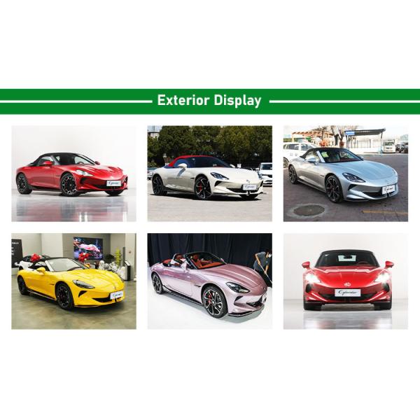 2023 SAIC MG Cyberster 4WD Vehículo energético deportivo Super Auto 520km 580KM Pure EV Car eléctrico Cabriolet Cyberster