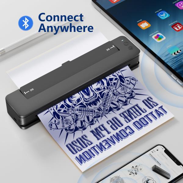 Thermal Copier Machine Tattoo 10W Tattoo Transfer Stencil Machine Copier Printer