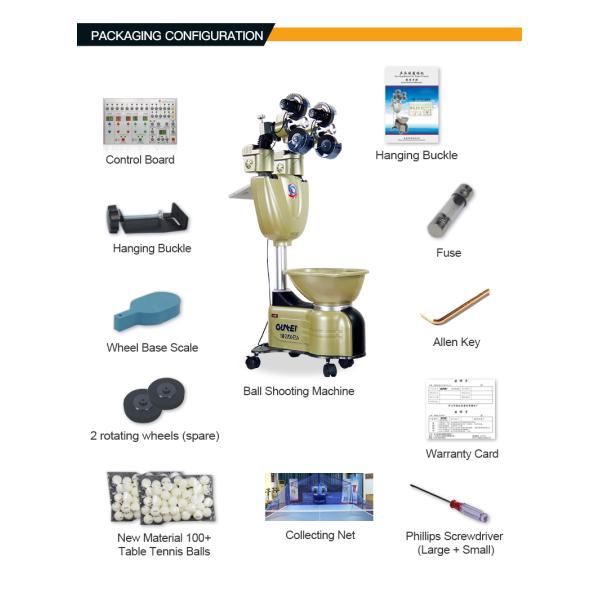 Умная автоматическая снимая машина 40M/S шарика настольного тенниса