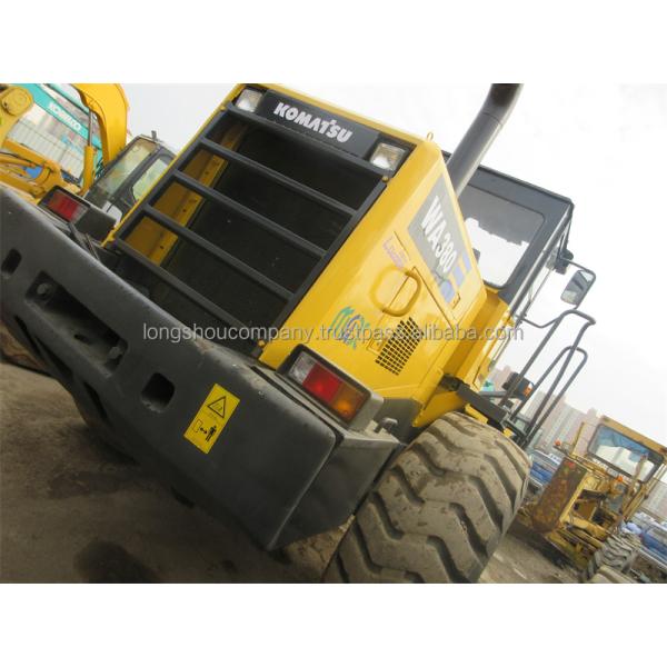Komatsu WA380-3 Secondhand Loader with Komatsu SA6D114 Engine and Low Working Hours