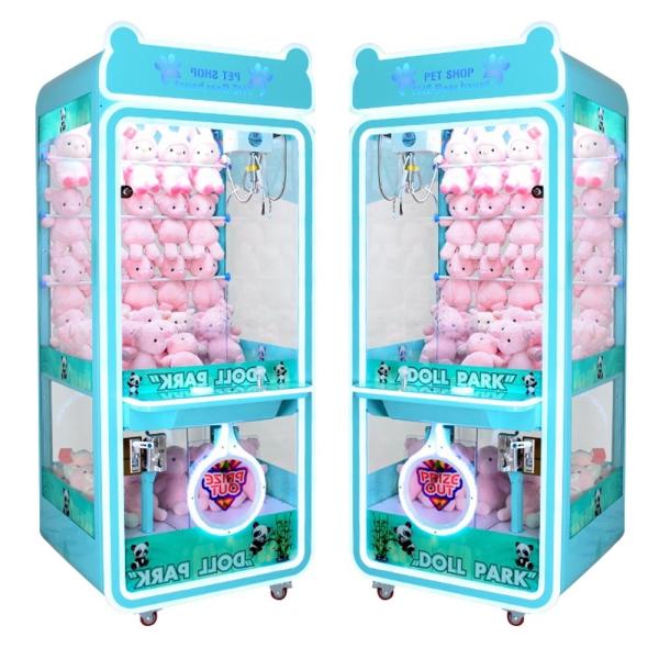 Factory Price Cheap Coin Operated Doll Claw Crane Machine Plush Toys Claw Machine