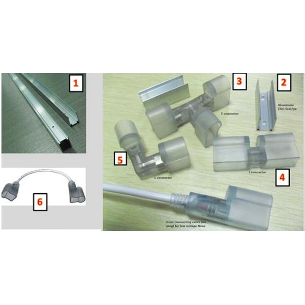 220V 110V 50m Indoor Outdoor Flex LED Neon Rope Light for Holiday Party Valentine Decoration Blue Yellow White by DHL