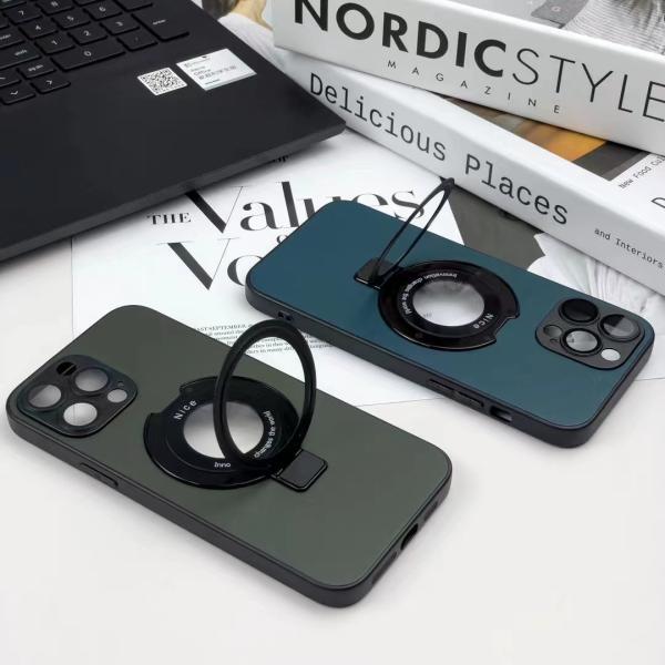 Anti Explosion Waterproof Cell Phone Case Glass Lens Protective Case