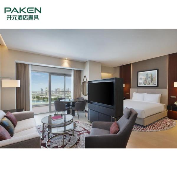 Мебель спальни роскошного отеля софы места полного набора 3