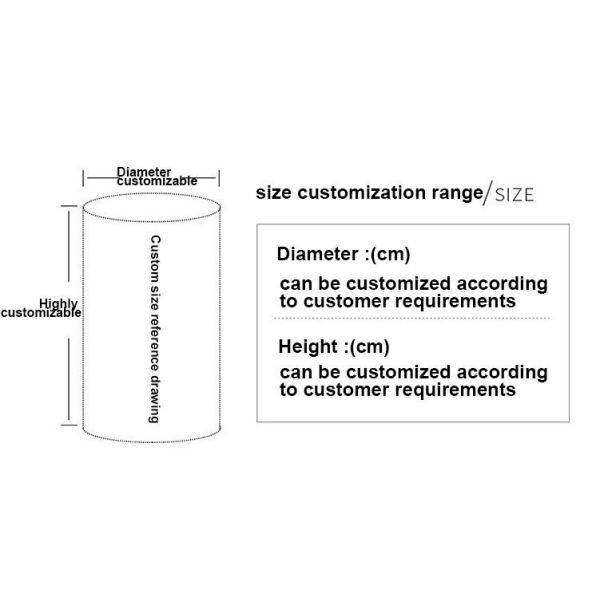 Custom Printed Round Composite Paper Tube With Liner For Cosmetic Serum Bottles