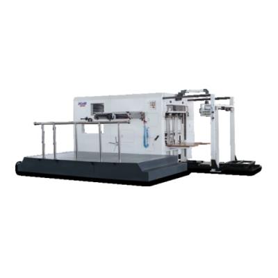 cama lisa cortando semi automática BMY 1680A da máquina do papel de 580×500mm