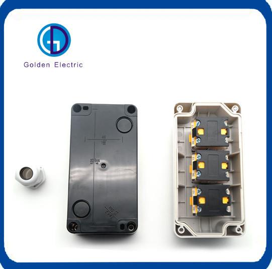 Yueqing Bx3 Plastic Push Button Switch Box 22mm For Machinery Emergency Stop