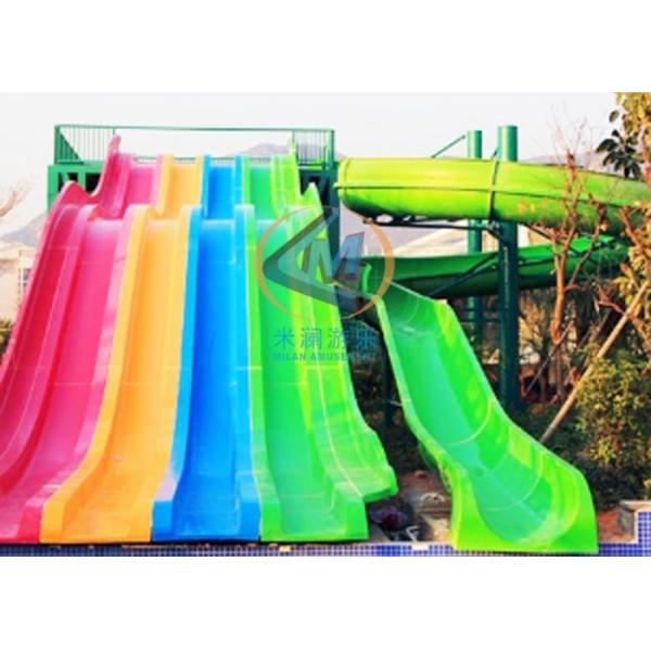Fiberglass Large Pool Slide Swimming Pool Water Slide With Pool