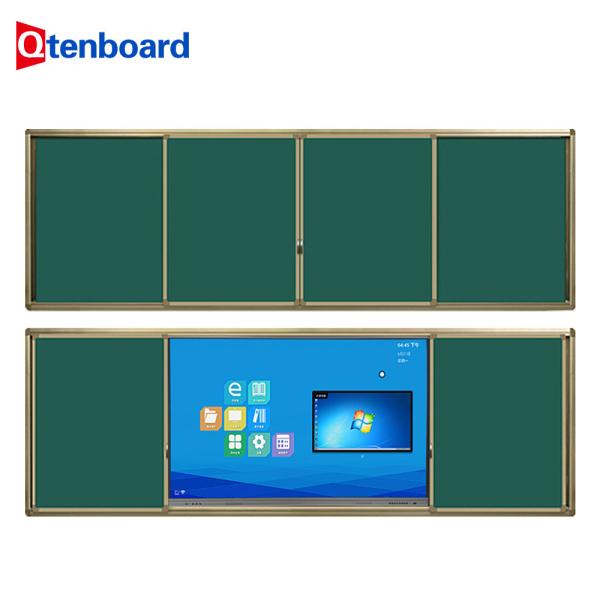 Qtenboard 4K 20 Point Touch Screen Interactive Whiteboard with OEM/ODM Support for Bulk Orders