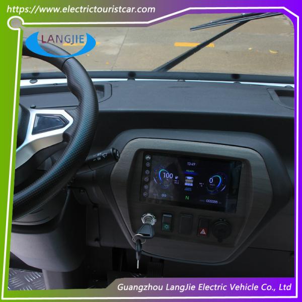 2 места 1200 кг небольшая электрическая багажная тележка AC мотор 72V электрический грузовой автомобиль для аэропорта