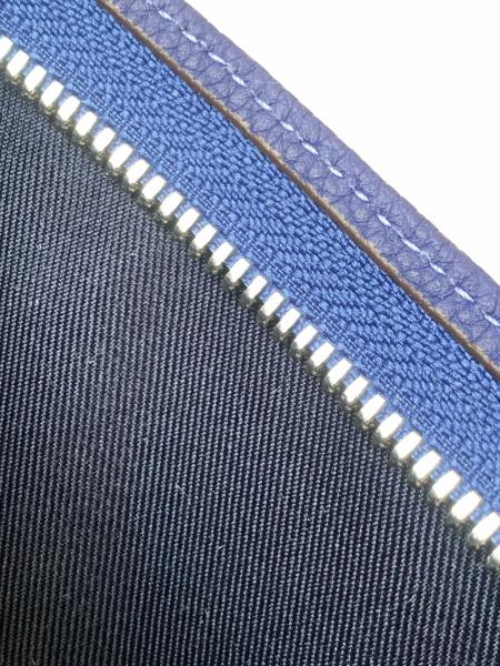 Fecho de correr dobro da carteira pequena de Gaston Louis Vuitton LV Pochette Wearable 