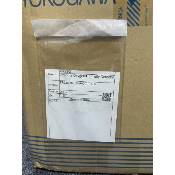 ZR22G-040-S-A-C-T-T-E-A Yokogawa Zirgonia Oxygen Analyzer Digital Integral Indicator for Accurate Readings