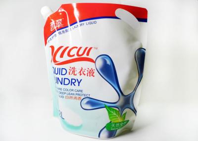 Detergent Custom Stand Up Pouches For Personal Care Product