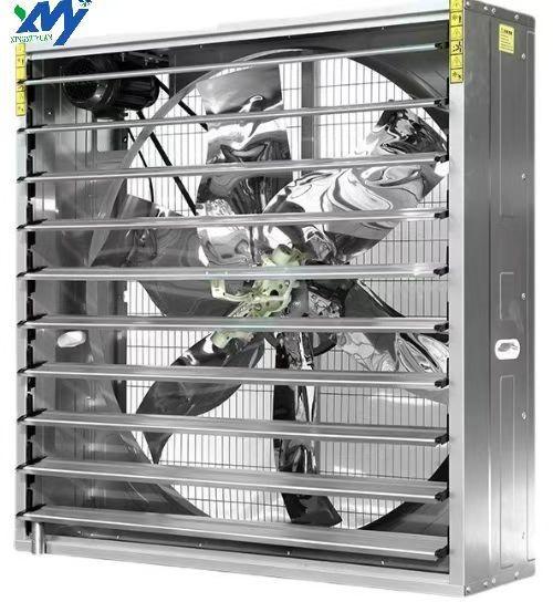 Factory Direct 1530 Mm Electric Exhaust Fan for Greenhouse Poultry Farm Cooling System with XiZi Motor OEM Customizable