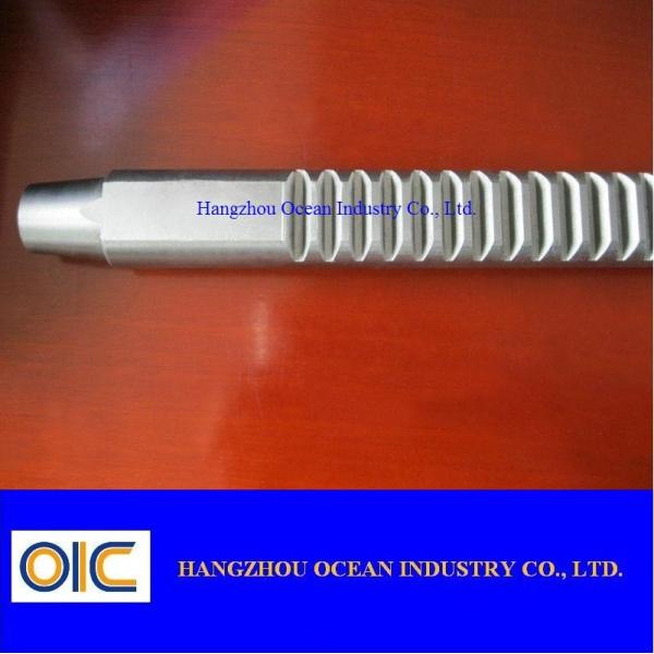 Aluminum , nylon , steel spur helical gear racks Transmission Spare Parts