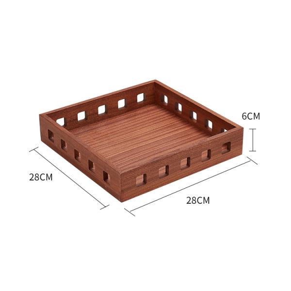 Wooden 2 3 Tier Snack Fruit Platter Candy Tray Dessert Display Shelf Decoration Wedding Cake Stand