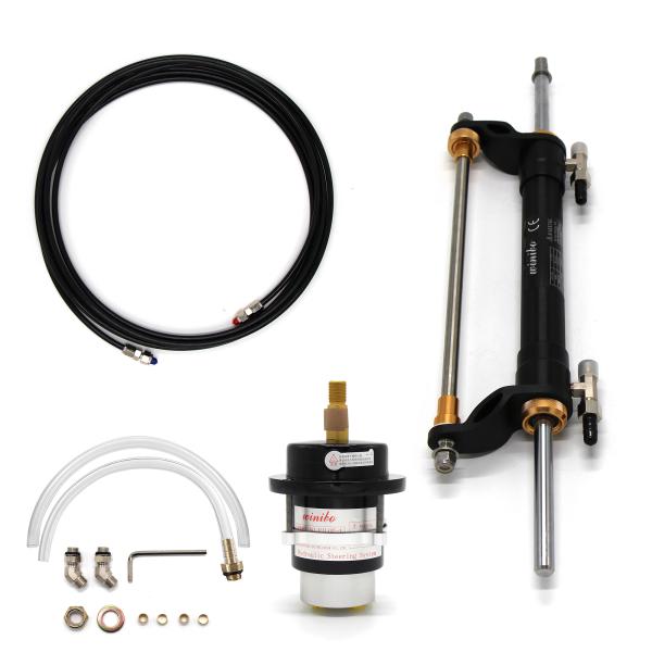 Hydraulic Marine Outboard Steering Kit up to 90HP Outboard Engines Winibo ZA0301