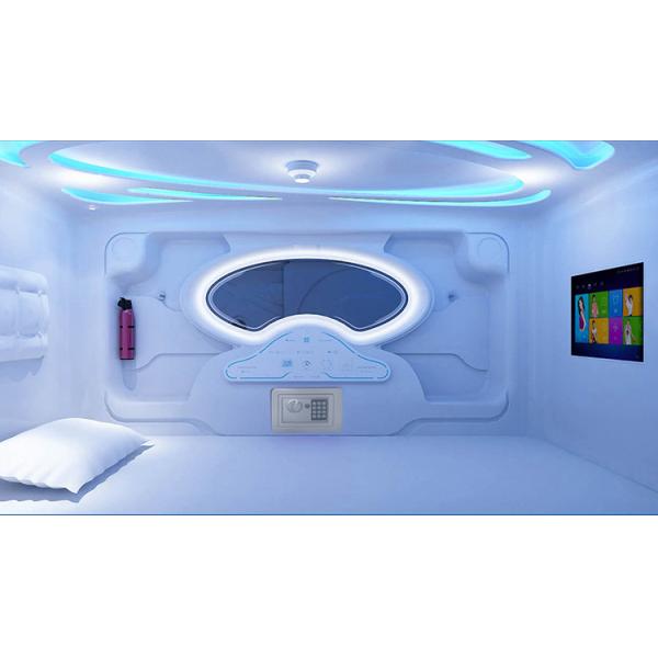 Unique Capsule Bunk Bed New Modern Space Design Air Conditioner For Pod Hotel