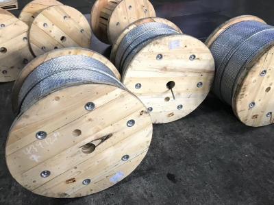 1*19 3/16 ASTM A 475 Galvanized Steel Wire Strand