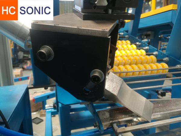 Rapid Steel Ultrasonic Tire Cutting Machine , High Speed Tire Cutting Equipment